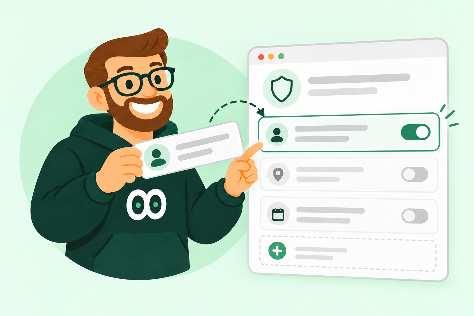 Your privacy request form, with your own customer fields