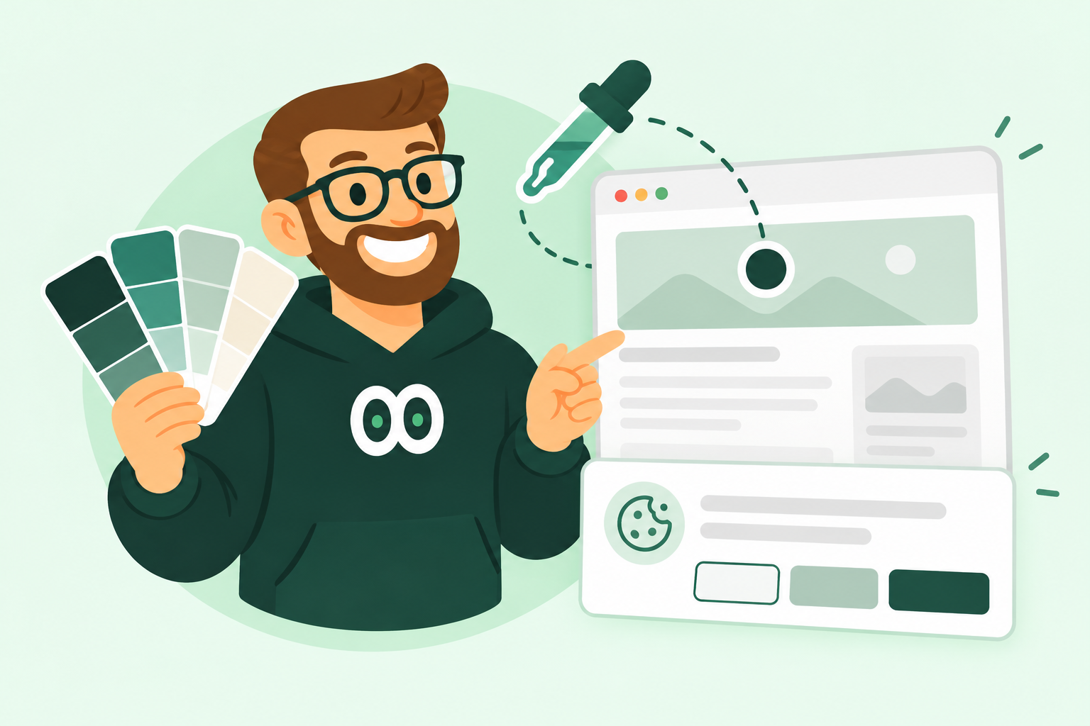 Match your cookie banner to your website’s colors